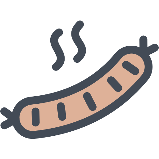 Barbecue, bbq, hot dog, sausage icon